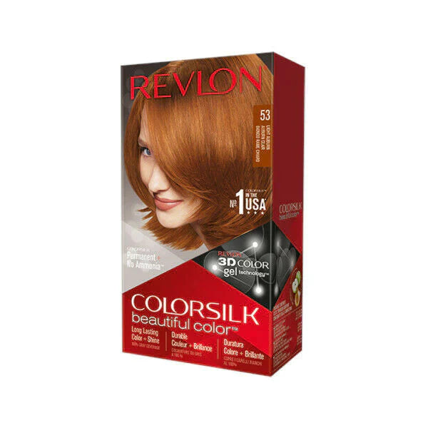 REVLON HAIR COLOR SILK 53 LIGHT AUBURN