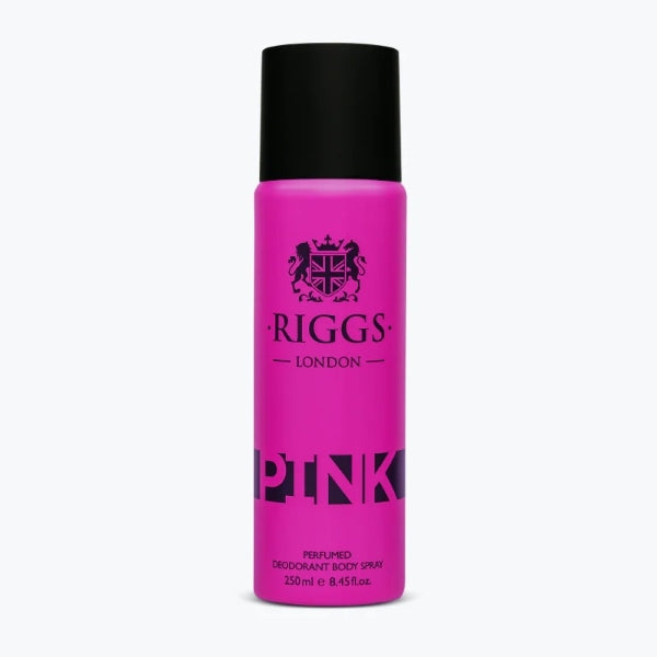 RIGGS LONDON PINK BODY SPRAY 250ML
