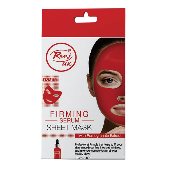 RIVAJ FIRMING SERUM SHEET MASK 3PCS
