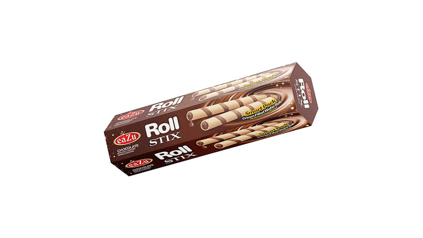 Roll Stix Chocolate Wafer Rolls | Crispy Chocolate Wafer Snack