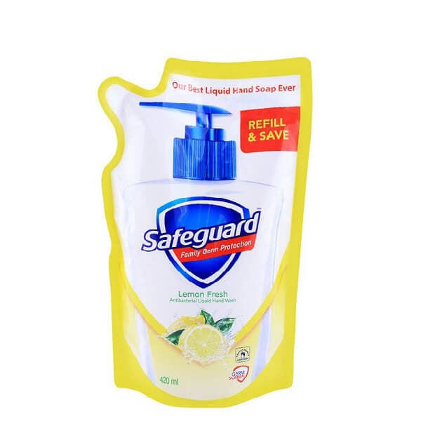 SAFEGUARD LEMON FRESH H/W REFIL 375ML