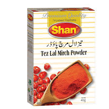 SHAN TEZ LAL MIRCH POWDER 45G