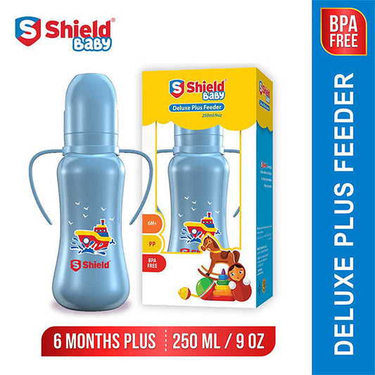SHIELD BABY DELUXE PLUS FEEDER 250ML