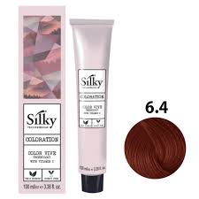 SILKY COLORATION HAIR COLOR 100ML #6.4