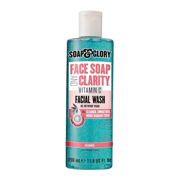 SOAP & GLORY FACE SOAP CLARITY VITAMIN FACIAL WASH 350ML