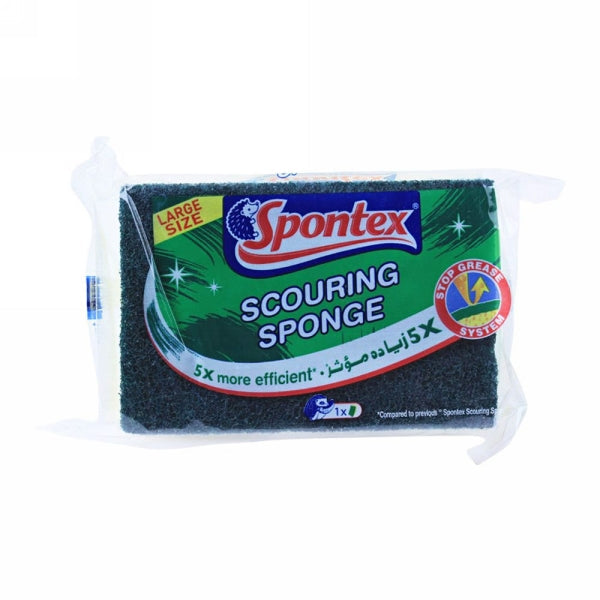 SPONTEX SCOURING SPONGE LARGE SIZE