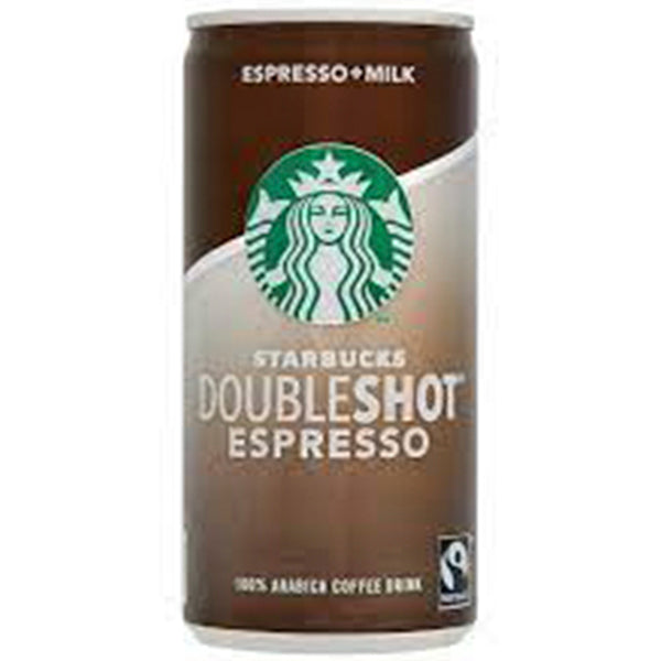 STARBUCKS DOUBLESHOT ESPRESSO COFFEE DRINK 200ML