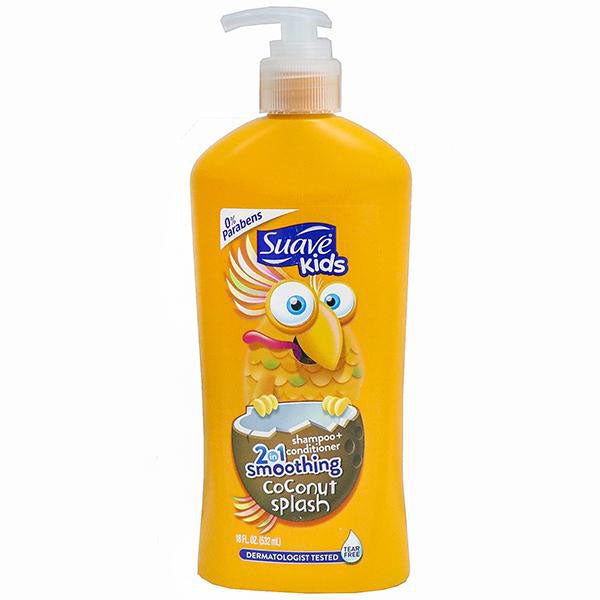 SUAVE KIDS COCONUT SPLASH SHAMPOO+CONDITIONER 532ML