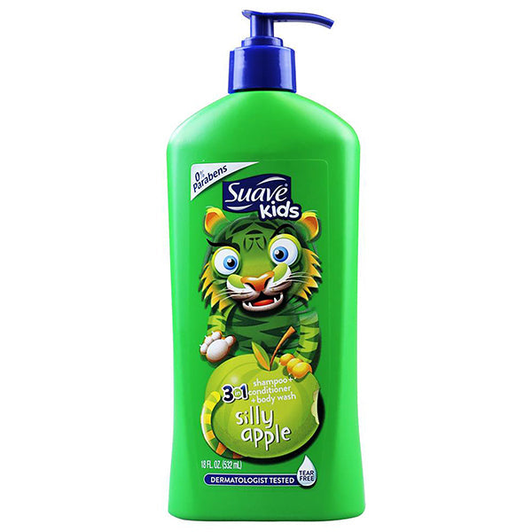 SUAVE KIDS SILLY APPLE SHAMPOO+CONDITIONER 532ML