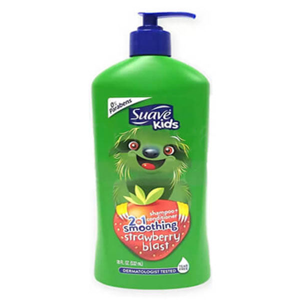 SUAVE KIDS STRAWBERRY BLAST SHAMPOO+CONDITIONER 532ML