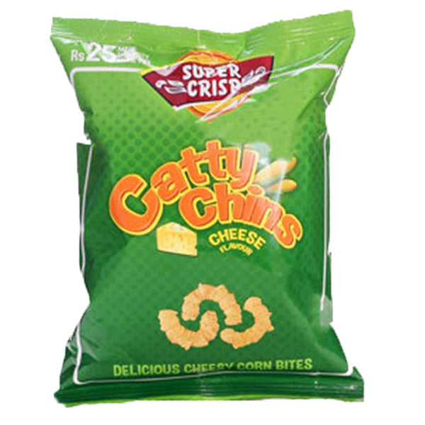 SUPER CRISP CATTY CHINS CHESSE FLAVOUR 27G
