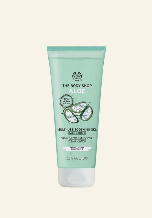 The Body Shop Aloe Multi-Use Soothing Gel Calm 200ml Hydrating & Calming Gel