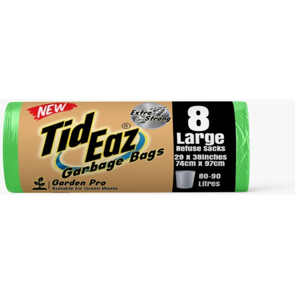 TID EAZ BIN LINERS NO.8 GARDEN PRO LARGE