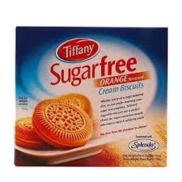 TIFFANY SUGAR FREE ORANGE CREAM BISCUIT 162GM