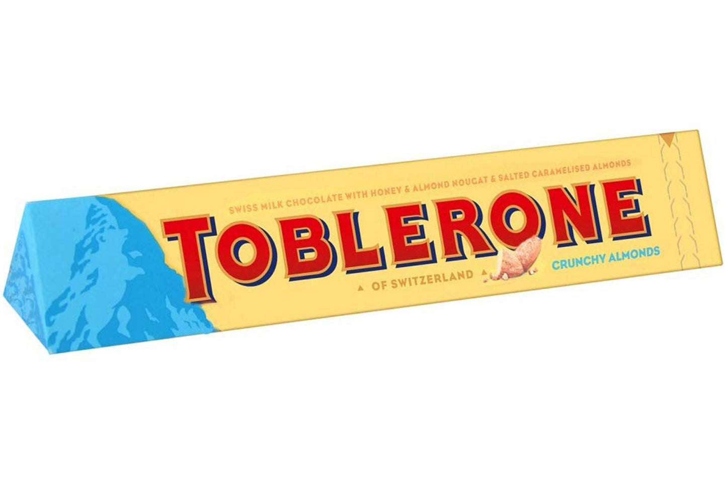 TOBLERONE CHOCOLATE CRUNCHY ALMONDS 100GM