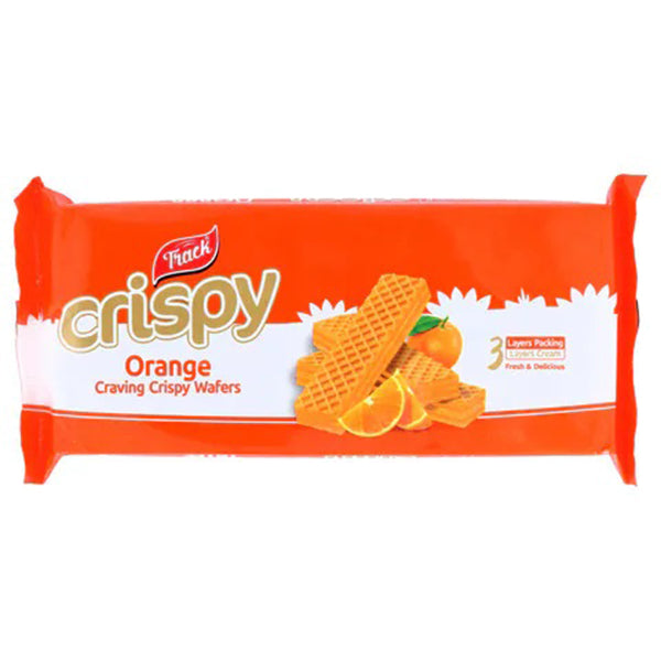 TRACK CRIPSY ORANGE WAFERS 75GM