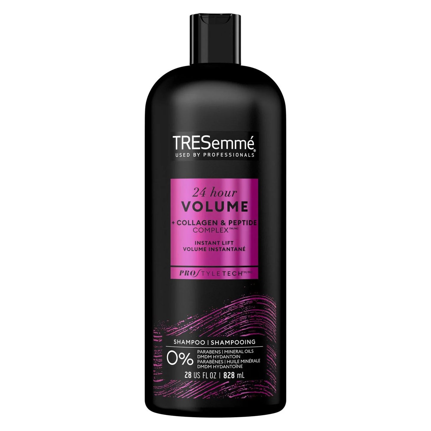 TRESEMME 24 HOUR VOLUME + COLLAGEN & PEPTIDE COMPLEX SHAMPOO 828ML