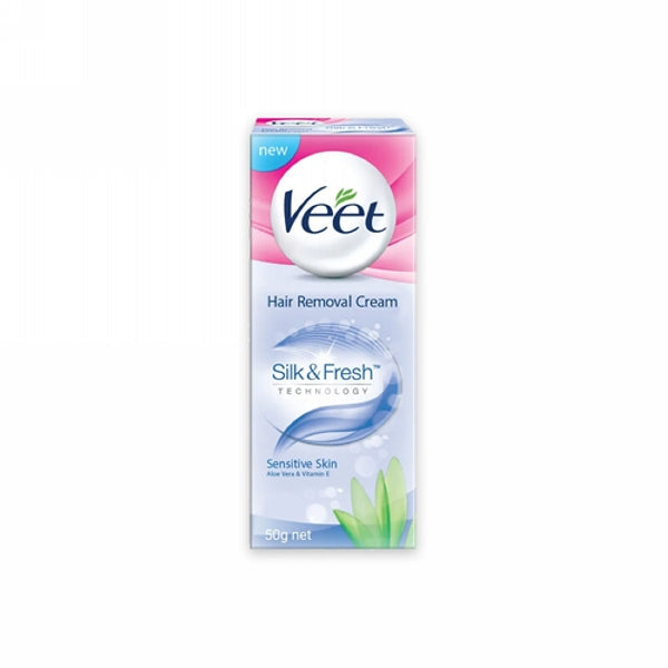SENSITIVE SKIN HAIR REMOVAL CREAM 50GM
