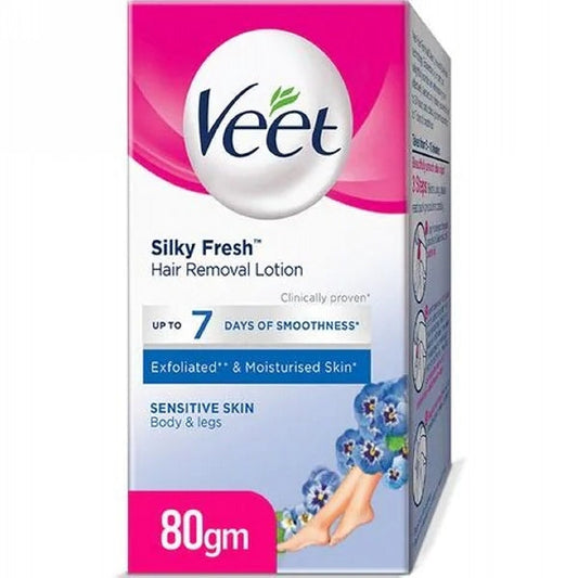 VEET SILKY FRESH HAIR REMOVAL CREAM 80GM