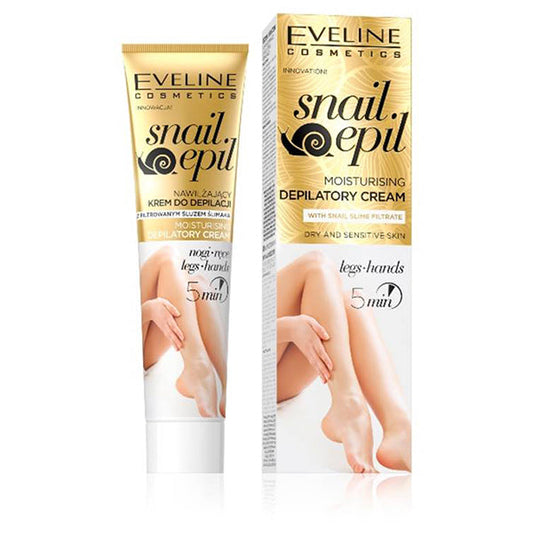 EVELINE  SNAIL EPIL MOISTURISING DEPILATORY CREAM LEG & HAND