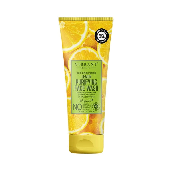 VIBRANT BEAUTY LEMON PURIFYING FACEWASH 200ML