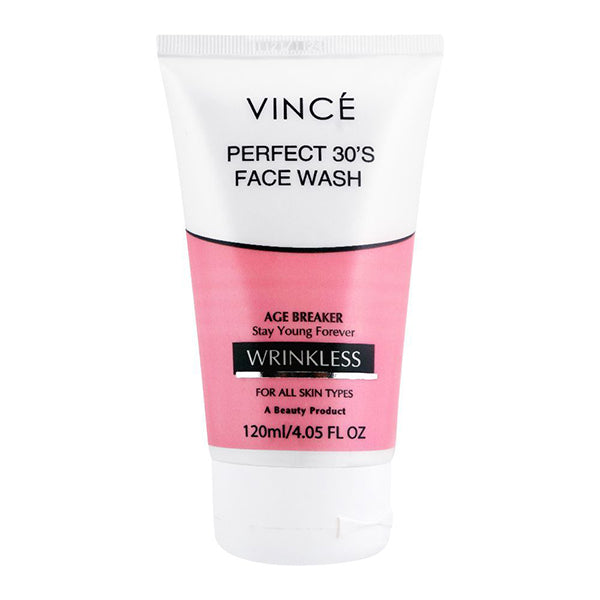 VINCE PERFECT 30S WRINKLESS FACE WASH 120ML