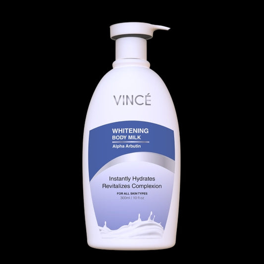 VINCE WHITENING BODY MILK ALPHA ARBUTIN LOTION 300ML
