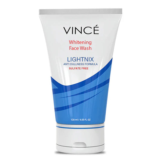 VINCE LIGHTNIX ANTI DULNESS FORMULA SULPHATE FREE FACE WASH 120ML