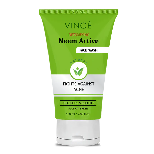 VINCE NEEM ACTIVE FACEWASH 120ML