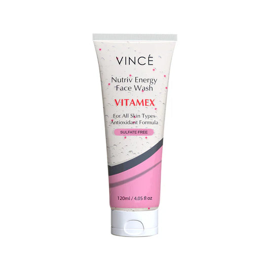 VINCE NUTRIV ENERGY FACE WASH VITAMEX 120ML