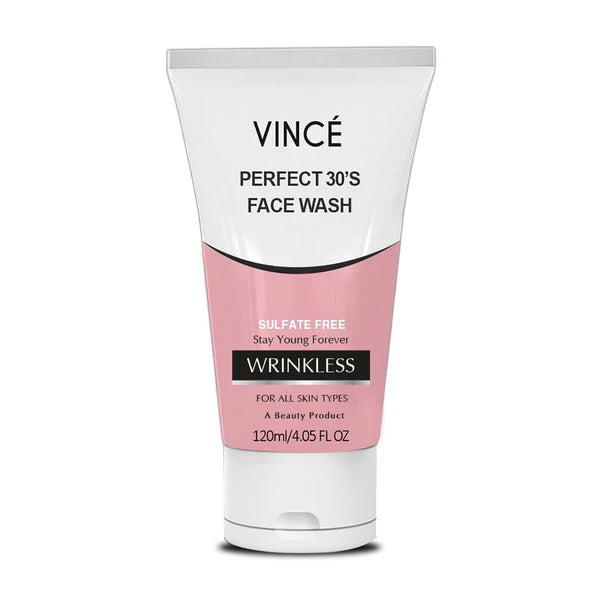 VINCE PERFECT 30S FACE WASH 120ML