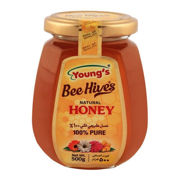 YOUNGS BEE HIVES HONEY 500GM