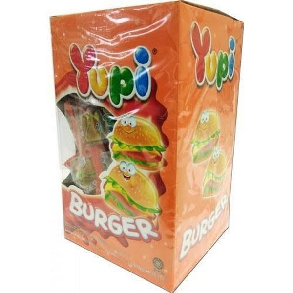YUPI JELLY MINI BURGER 72PCS