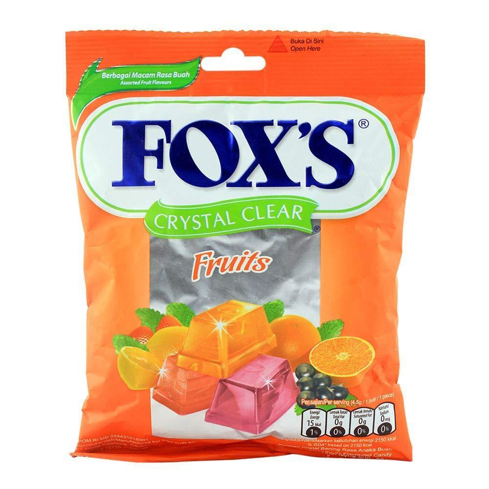 FOXS CRYSTAL CLEAR FRUITS