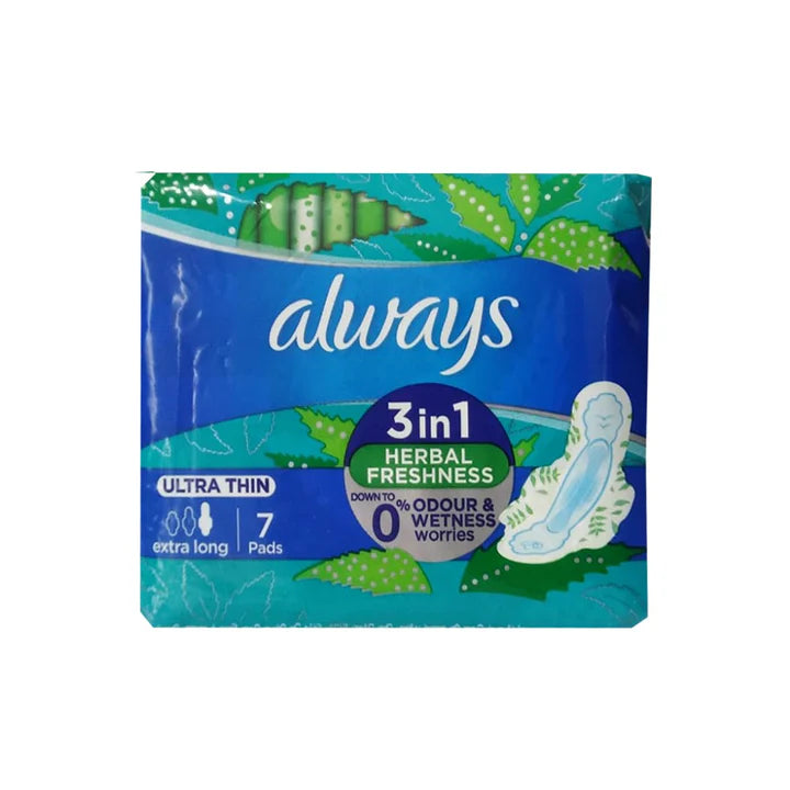 ALWAYS 3IN1 ULTRA THIN 7 SANITARY PADS