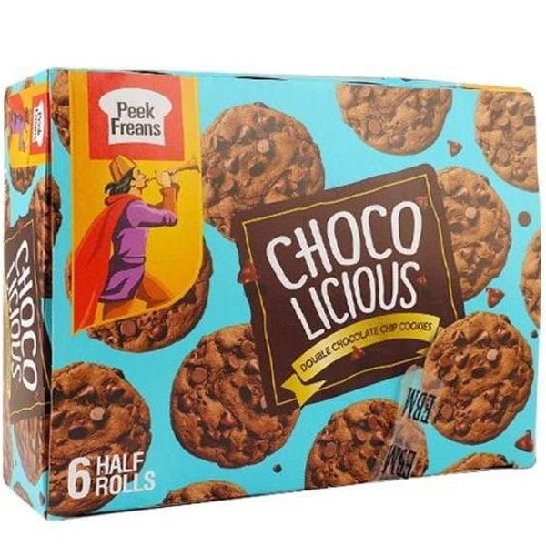PEEK FREANS CHOCO LICIOUS VANILLA AND CHOCOLATE COOKIES HALF ROLL