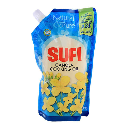 SUFI CANOLA OIL 1LTR POUCH