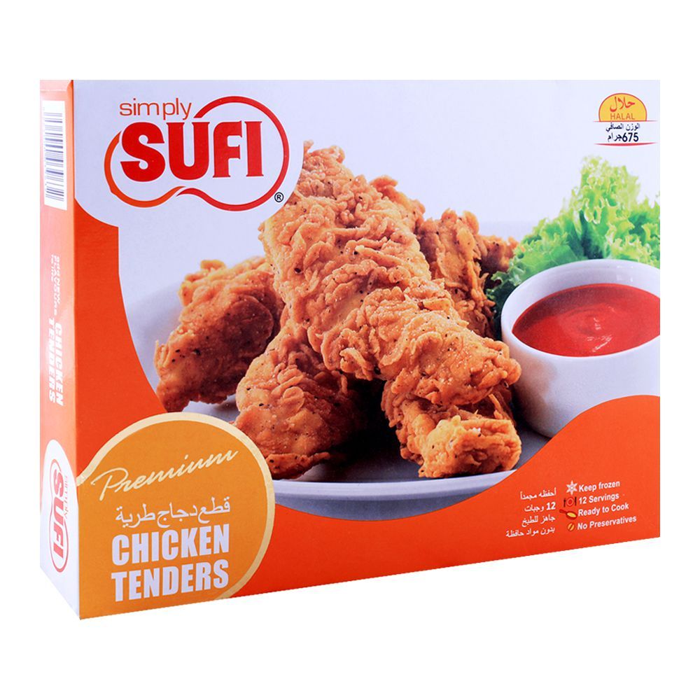 SUFI CHICKEN TENDERS 675G
