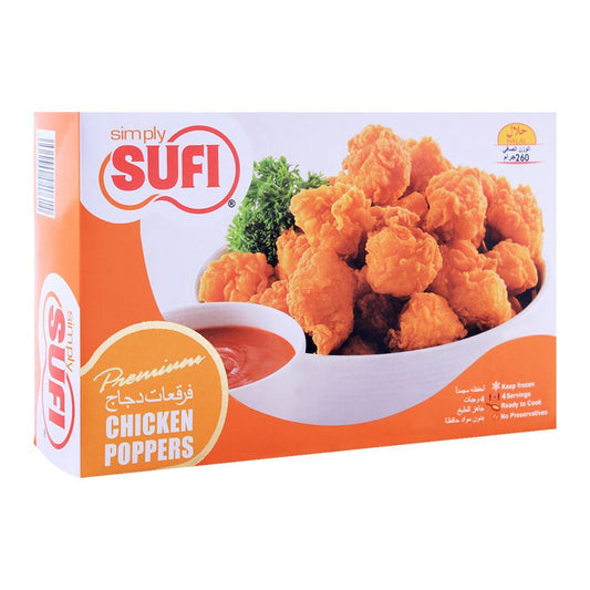 SUFI CHICKEN POPPERS 260G