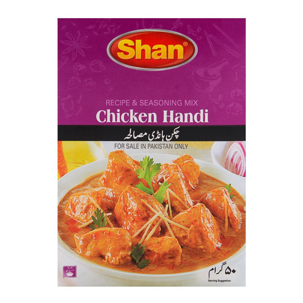 SHAN CHINCKEN HANDI MASALA 50G