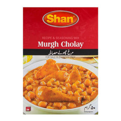 SHAN MURGH CHOLAY MASALA 50G