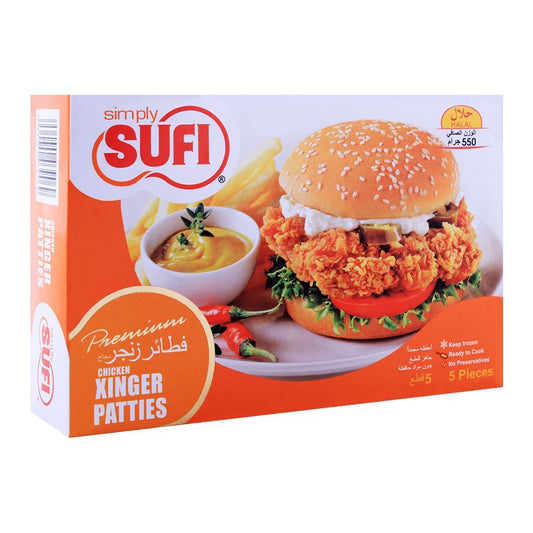 SUFI ZINGER PATTIES 550G