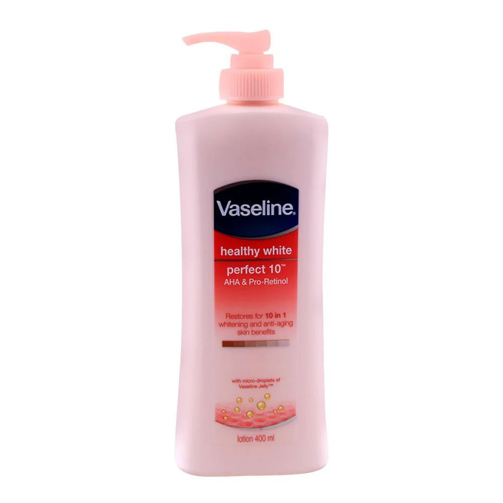 VASELINE HEALTHY PERFECT 10 IN1 LOTION 400ML