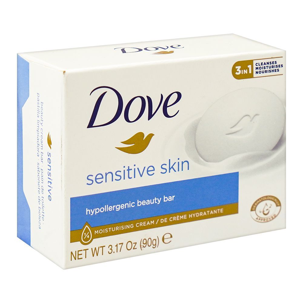 DOVE SENSITIVE SKIN SOAP 90G
