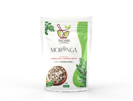 TRUST HERBS MORINGA GRREN SUPER FOOD 100GM