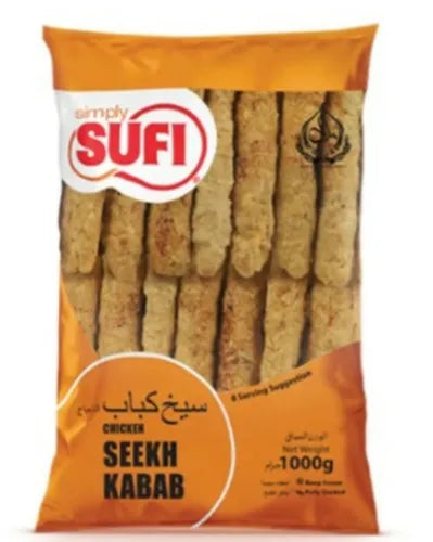SUFI SEEKH KABAB POLY BAG 1000G