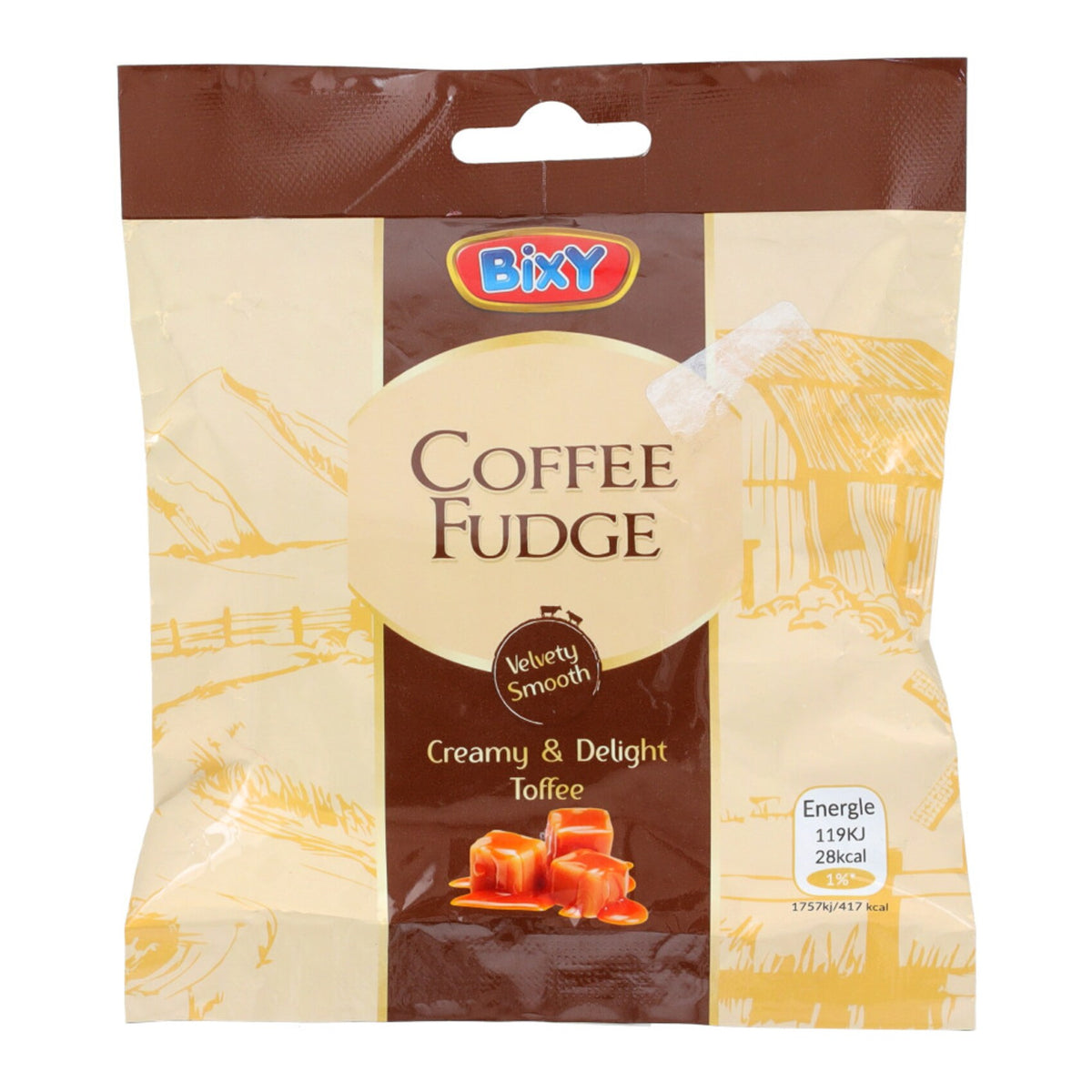 BIXY COFFEE FUDGE CREAMY & DELIGHT  90G