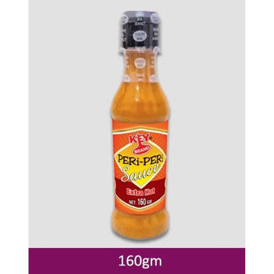 KEY BRAND PERI PERI SAUCE EXTRA HOT 160G