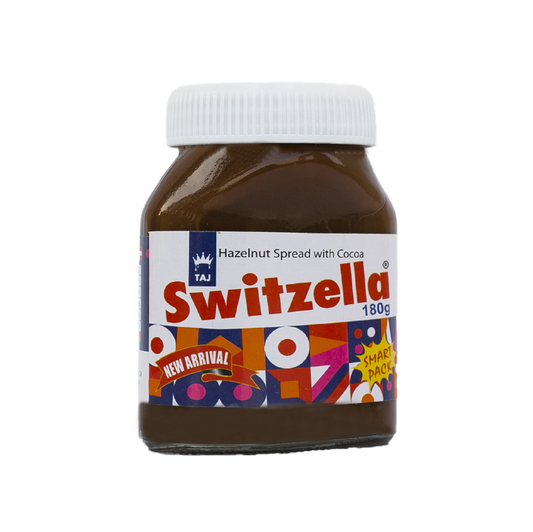 SWITZELLA HAZELNUT COCOA SPREAD 180G
