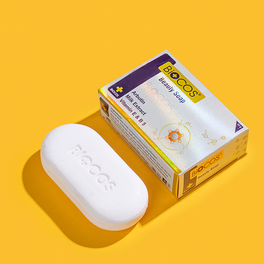 BIOCOS BEAUTY SOAP ARBUTIN MILK EXTRACT LARGE